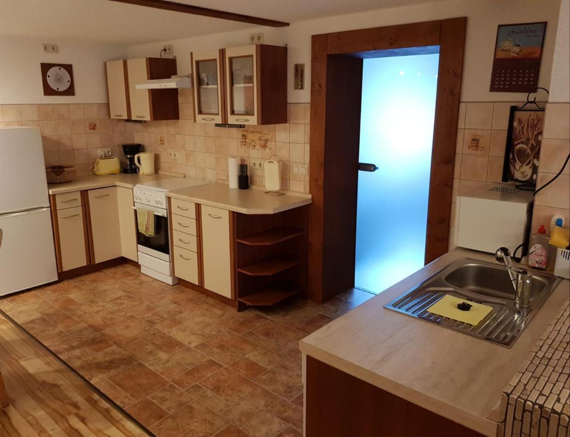Ferienwohnung Haehnert Шварценберг Екстер'єр фото